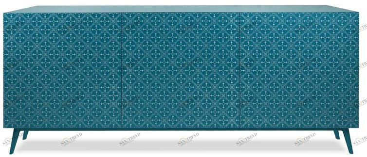 Barba design Буфет из лакированной древесины с распашными дверцами Tiles 63.c1