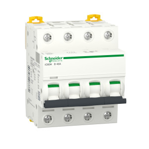A9F85440 Автоматический выключатель Acti9 4P 40А (D) 10кА Schneider Electric Acti 9