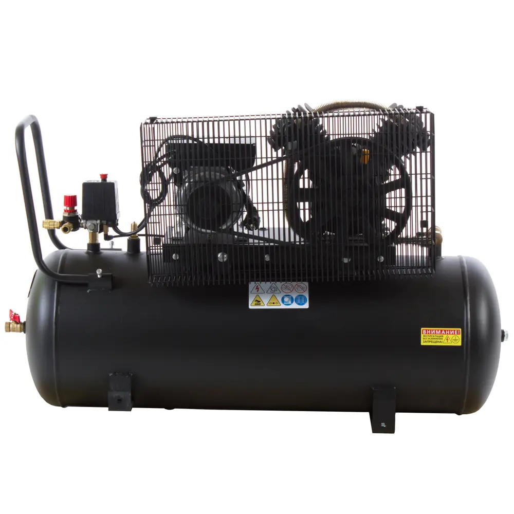 Компрессор масляный Интерскол 100 л 430 л/мин. 2.2 кВт STLM-2090280 - Вид №1