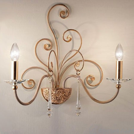 Masca 1828/A2 oro Damasco бра 69518