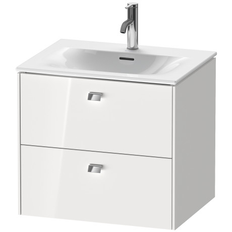 BR431009191 Тумбочка подвесная Brioso #BR4310 620 x 479 мм Серо-коричневый декор Duravit - Вид №2