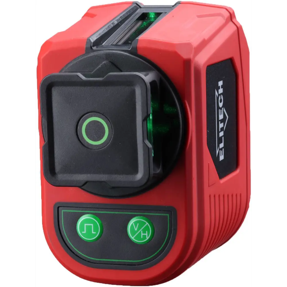 Лазерный нивелир Elitech 360° с зеленым лучом для точной разметки 89367686 STLM-1354168 - Вид №3