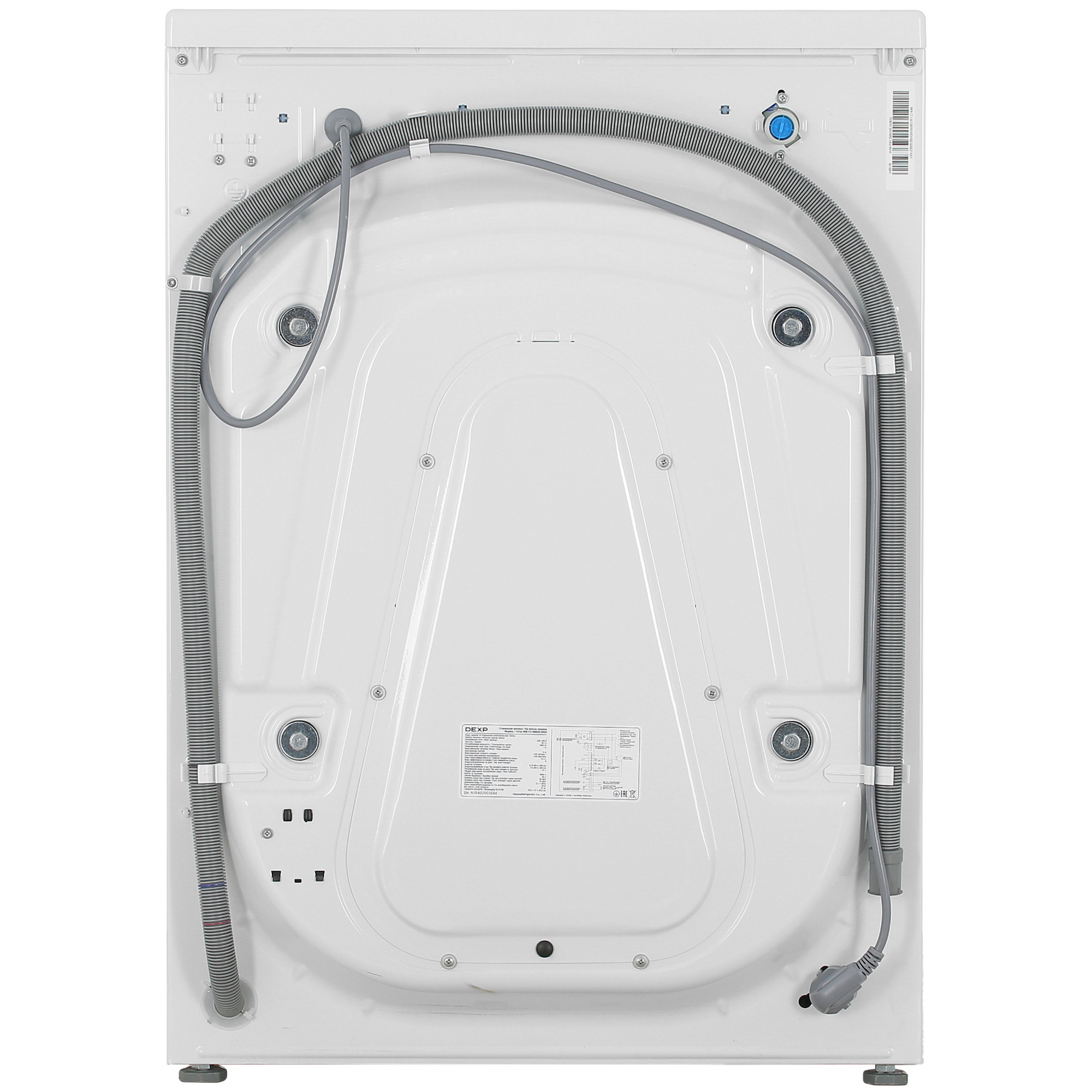 5445077 Стиральная машина DEXP WM-F612MKHE/WBSI белый STDN-0101165 - Вид №11