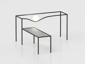 Flos Светящийся журнальный столик из нержавеющей стали Outdoor collection - pavimento