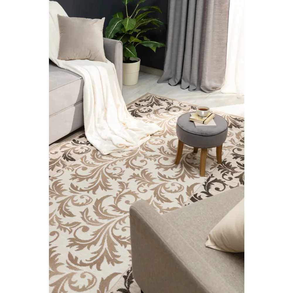 Ковер полипропилен Люкс L011 150x300 см цвет бежевый 17059439 STLM-2202065 MERINOS  - Вид №5