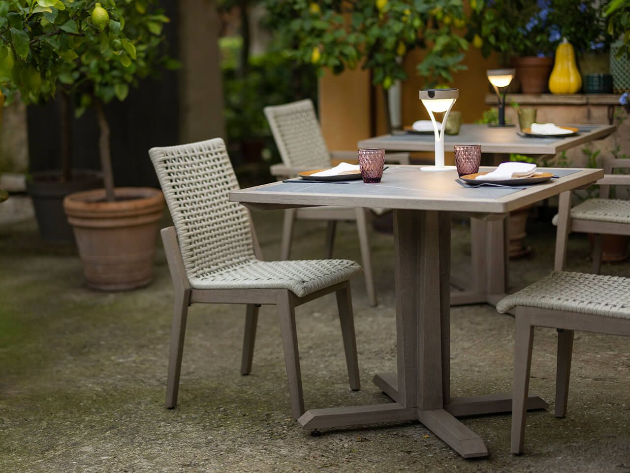 Веревочный садовый стул Les Jardins® Копенгаген ARCH-00101806 - Вид №3