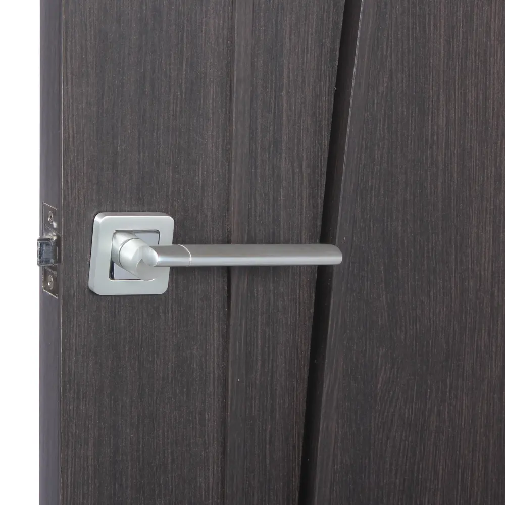 Дверная ручка Inspire «SQ Kredo», без запирания, комплект, цвет белый 18808382 STLM-2200239  - Вид №4