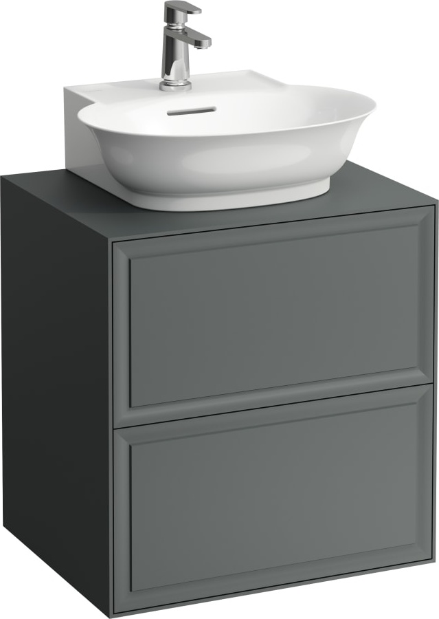 H4060040856271 Шкафчик 600, 2 ящика, совместим с мини-раковиной 816852 LAUFEN PRO