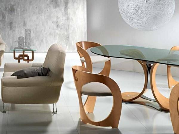 Carpanelli Кресло со съемным чехлом с подлокотниками Cherubino sun-id-1373443 - Вид №3