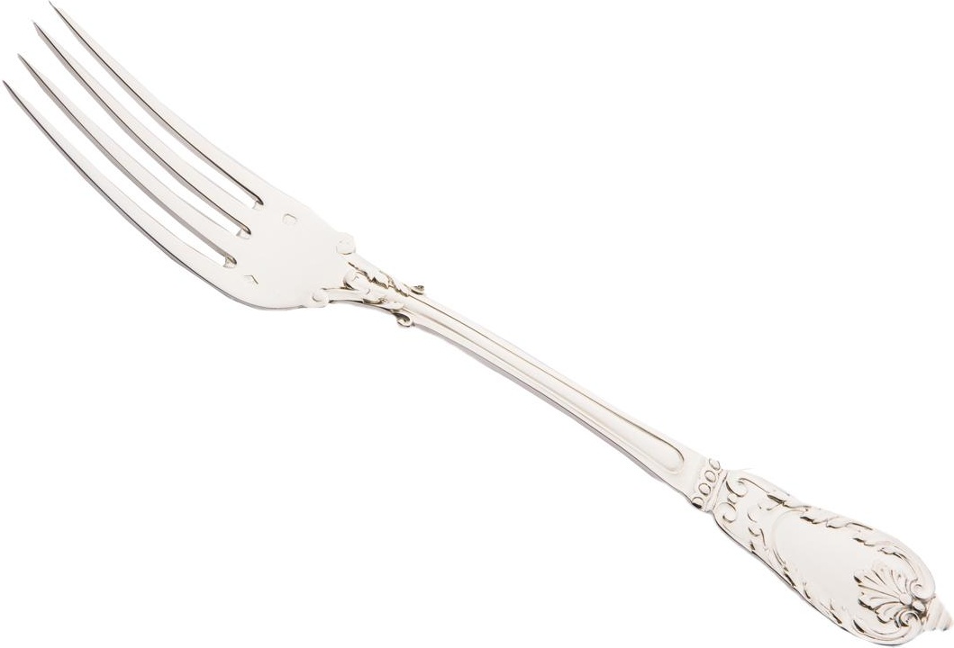 76313 Odiot Вилка десертная 19,5см "Тюренн" (серебро 925пр) Серебро 925 