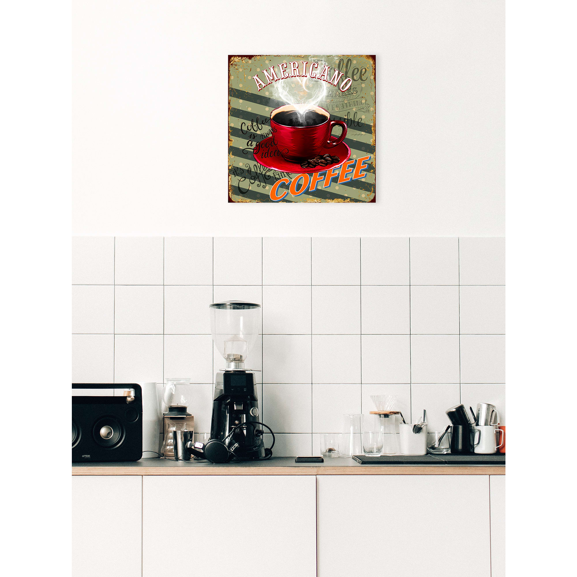 85999134 Картина на холсте Американо 30x30 см Santreyd 