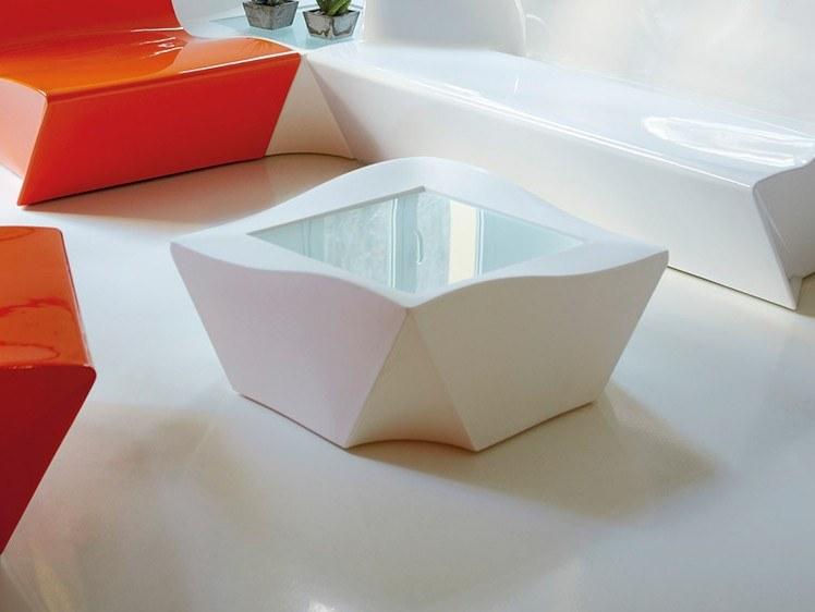 SLIDE Журнальный столик из низкого полиэтилена Kami sun-id-1349118 - Вид №1