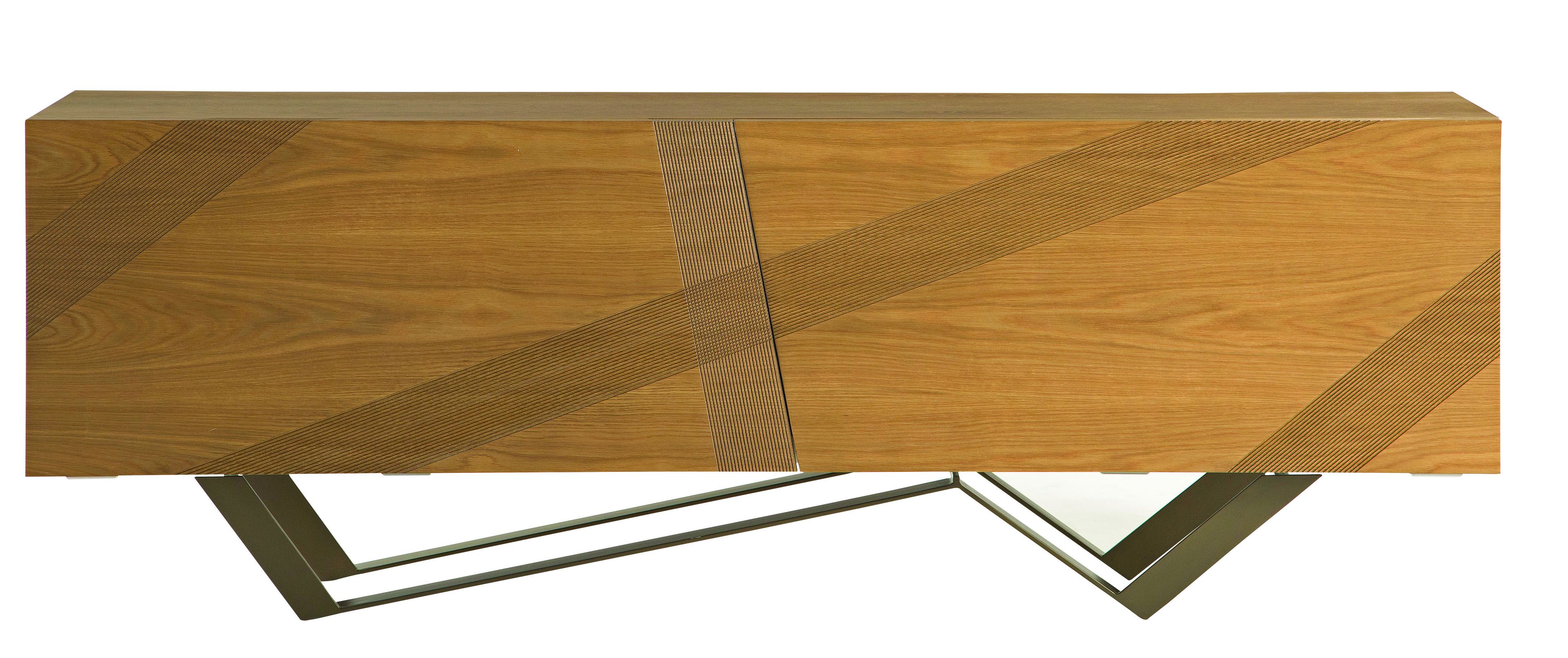 Шкаф из шпона с копланарными дверями ROCHE BOBOIS трек ARCH-00131982