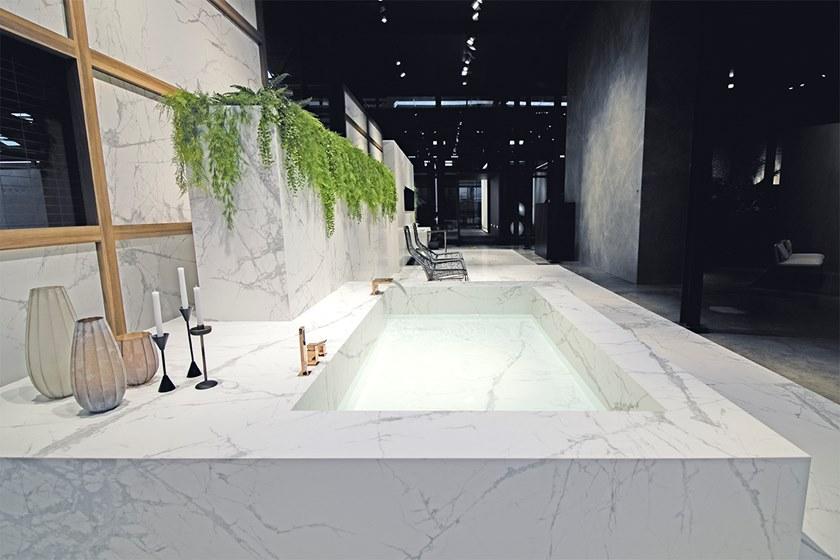 Inalco Настенная / напольная плитка из керамогранита с эффектом мрамора Mdi | islimm® sun-id-1438942 - Вид №10