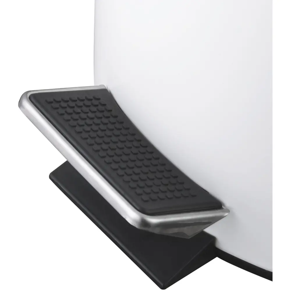 Бак для мусора в ванную комнату KONSENSA Терни 12 л сталь цвет белый STLM-2094650 - Вид №5