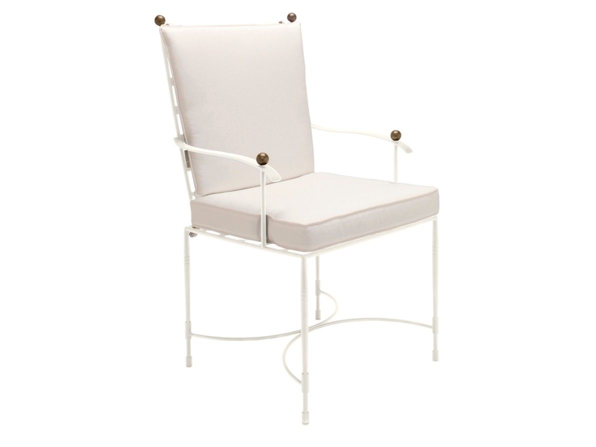 Садовый стул из нержавеющей стали с подлокотниками JANUS et Cie ARCH-00124538 - Вид №10