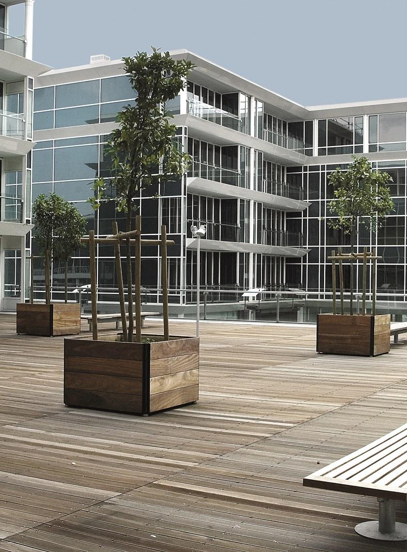 URBIDERMIS Квадратный кашпо для общественных мест sun-id-1414788 - Вид №2