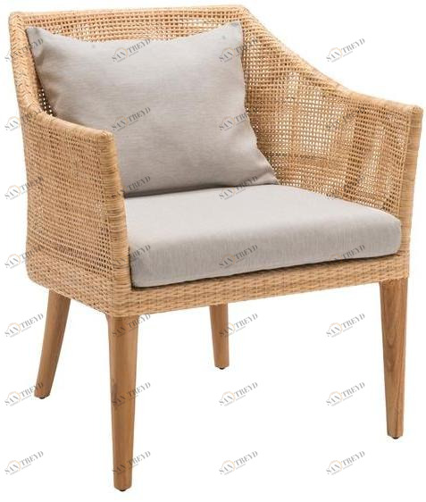 Kok Maison Кресло из ротанга с подлокотниками Saigon 461-1