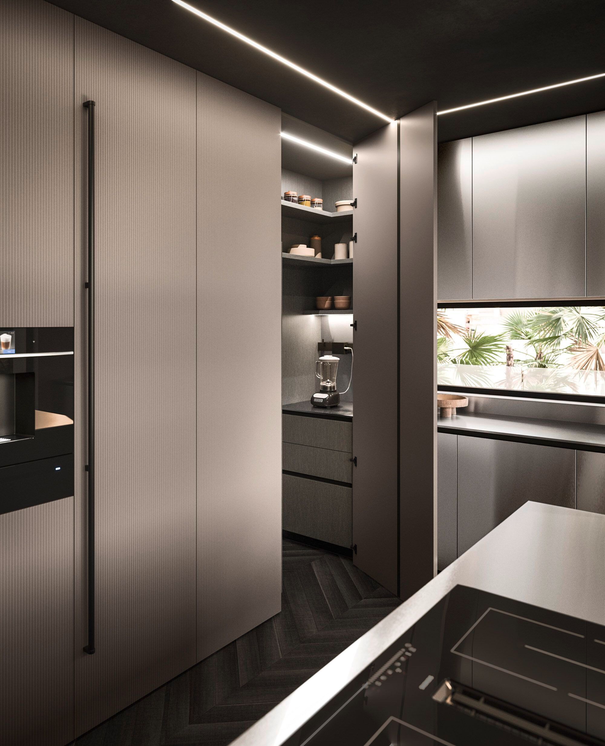 Встроенная кухня с островом Arrital Ak_Project ARCH-00137190 - Вид №5