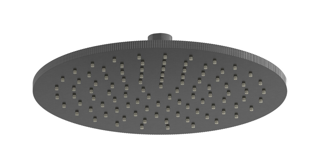 Верхний душ круглый диам.250 WE ARE IB rx025cs Brushed Black Chrome Monamour 