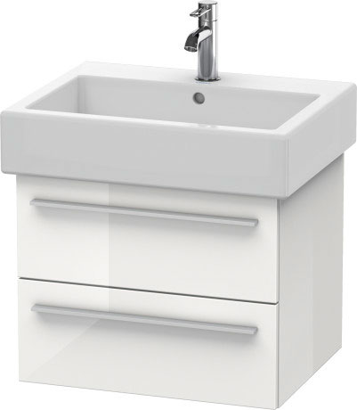XL634403838 Тумбочка подвесная X-Large #XL6344 550 x 443 мм Доломитово-серый глянцевый лак Duravit - Вид №2