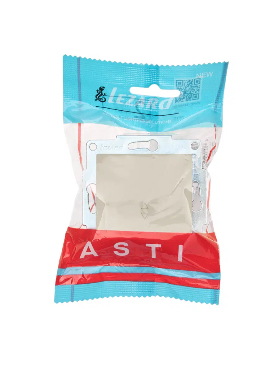 ASTI Выключатель проходной крем механизм LEZARD 7081-0388-105