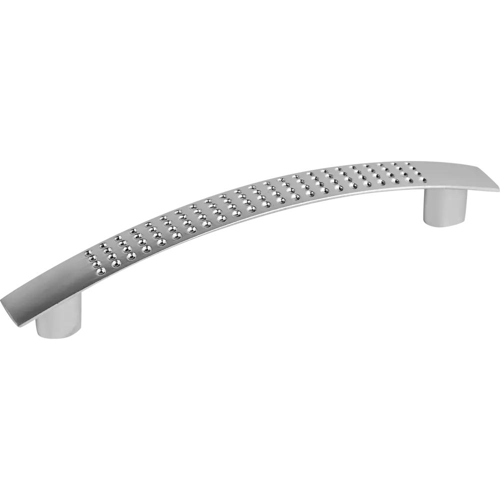 87378135 Ручка-скоба мебельная L4.030 ЦАМ 96 мм цвет матовый хром STLM-1003750 LARVIJ 