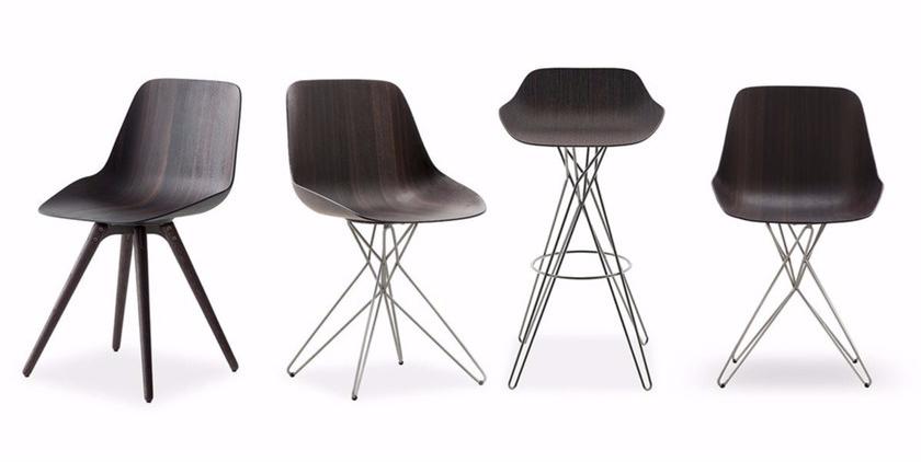 Poliform Высокий табурет на жердочке с подставкой для ног sun-id-1452310 - Вид №1