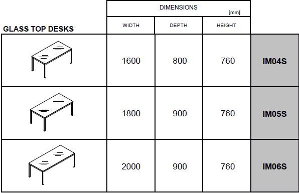 MDD Прямоугольный стеклянный стол Impuls sun-id-1426723 - Вид №4
