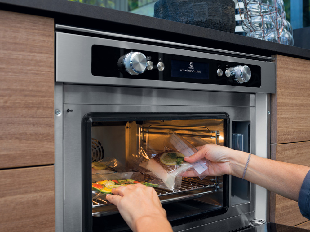 KOQCX 45600 КОМБИНИРОВАННАЯ ПАРОВАЯ ПЕЧЬ 45 СМ KitchenAid  - Вид №5