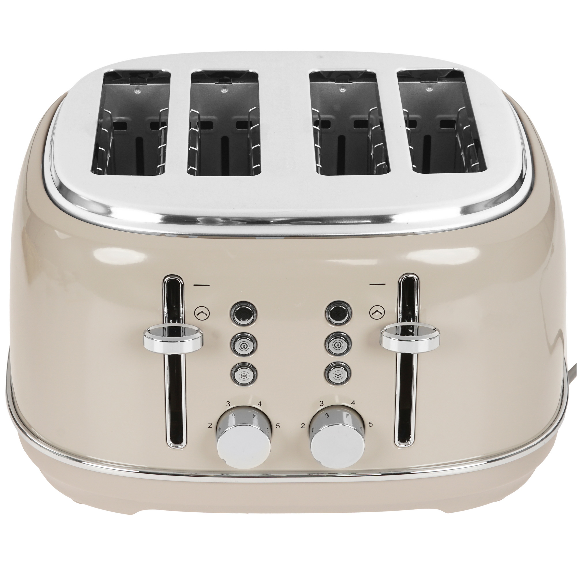 9228871 Тостер TESLER TT-455 бежевый STDN-0051087 - Вид №1