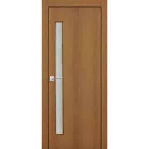 Комплект двери со стеклом 80x200 см финиш бумага цвет орех с добором 100 мм 89430056 STLM-2100922