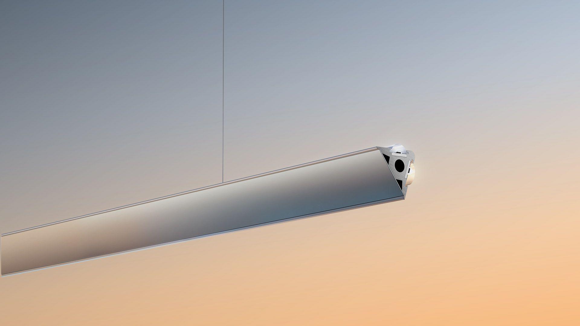 Профиль для линейного освещения Artemide DUSK ARCH-00139115 - Вид №1