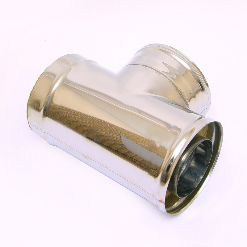 Сэндвич-тройник 90" Ferrum Ф200х280 оцинкованная сталь (430/0,5мм) FD11200N5FC - Вид №3