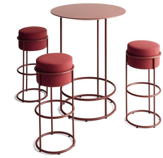 COR Высокий металлический стол Drop sun-id-1383662 - Вид №1