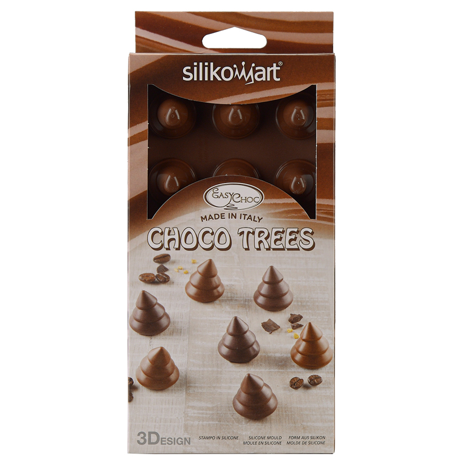 22.154.77.0065 Форма для приготовления конфет choco trees силиконовая Silikomart  - Вид №7