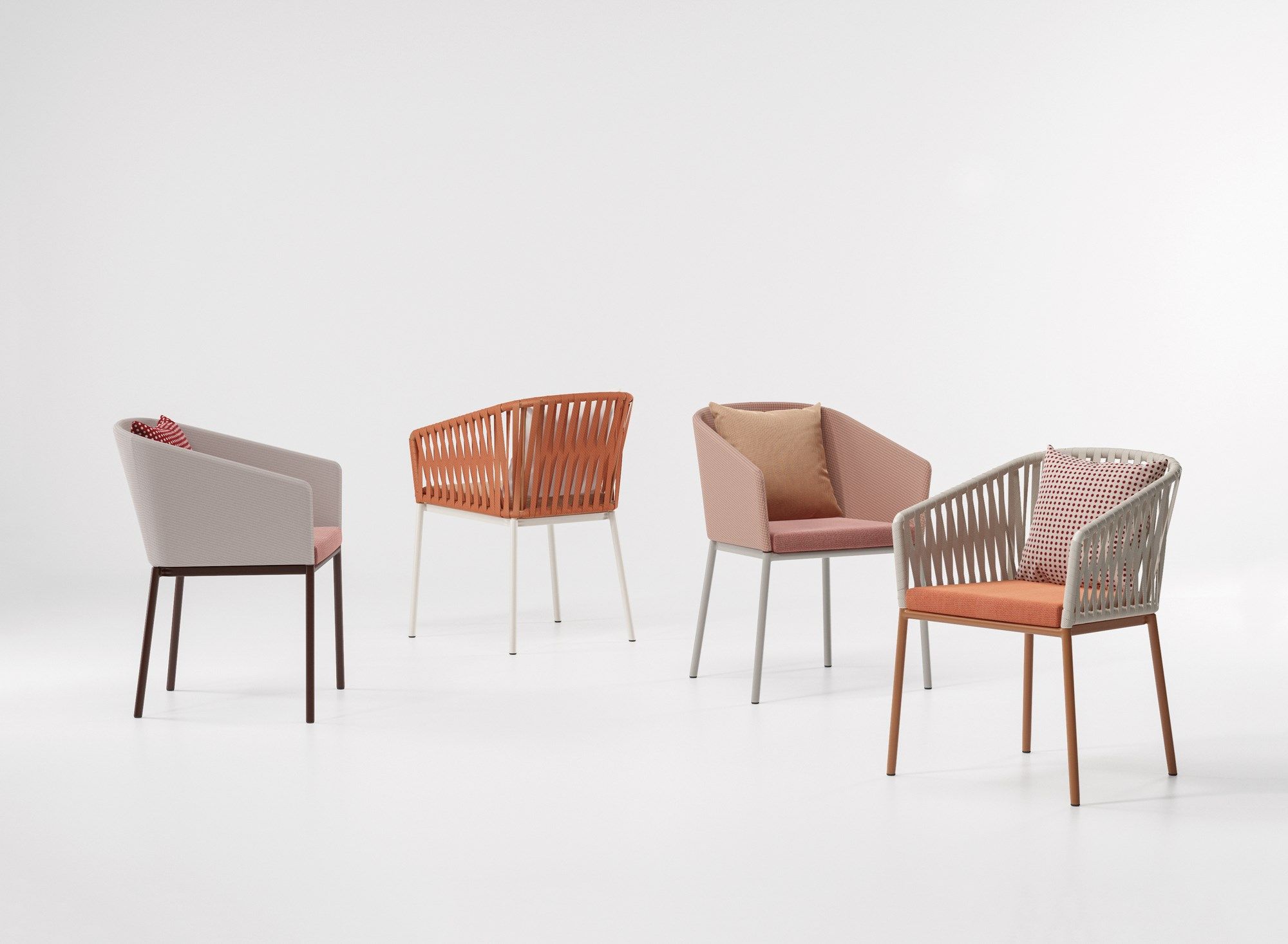 Тканевый садовый стул Kettal Bitta ARCH-00012286