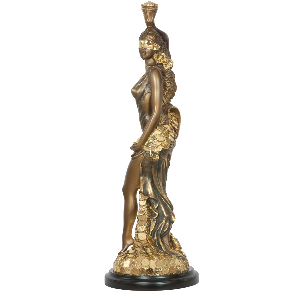 22415 Статуэтка Фортуна 7 Бронза BOGACHO 4627138239810 - Вид №5