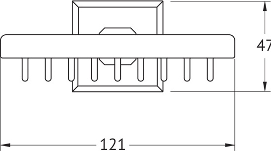 9924 Мыльница-решетка ARTWELLE Hagel - Вид №1