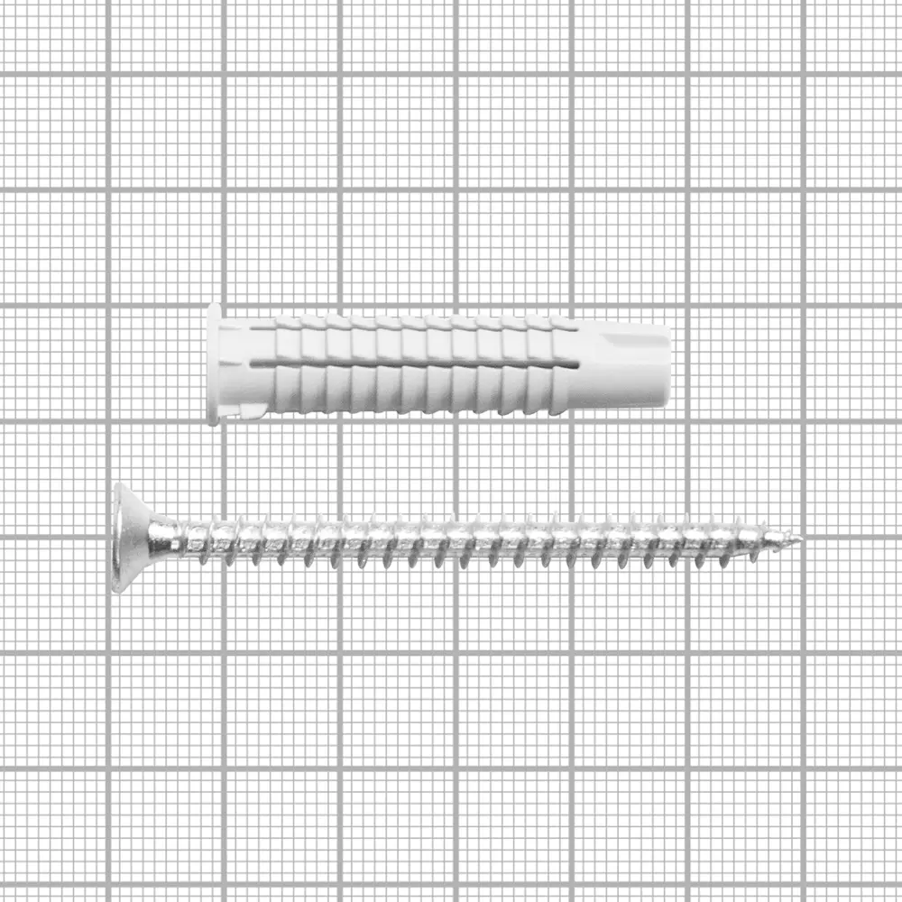 Дюбель потайной STANDERS PDU N 8×40 мм с шурупом 5×60 мм, нейлон, 10 шт 83387795 STLM-0040735 - Вид №4