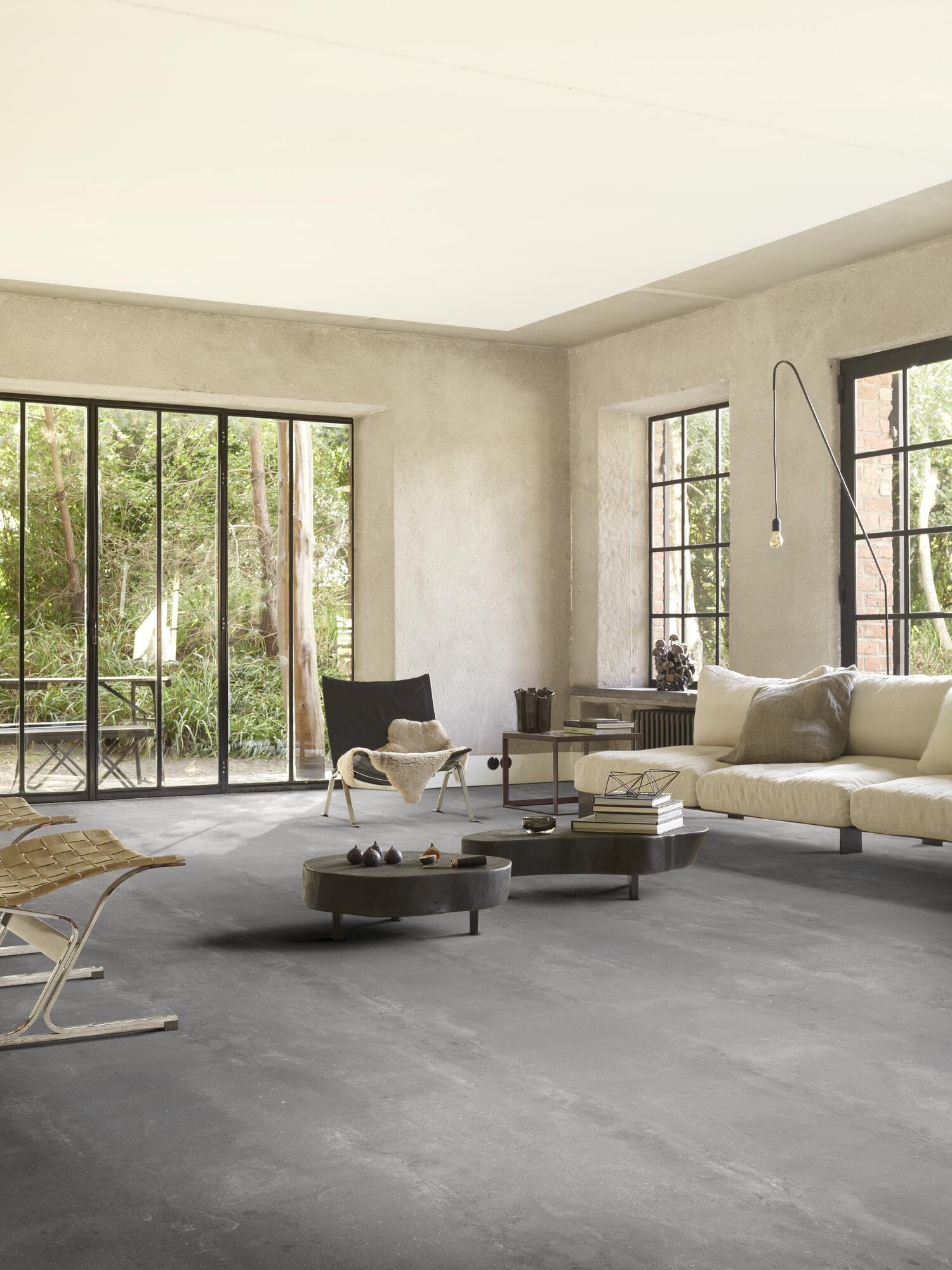 Противоскользящий виниловый пол с эффектом цемента BEAUFLOR Resitex ARCH-00134368 - Вид №2