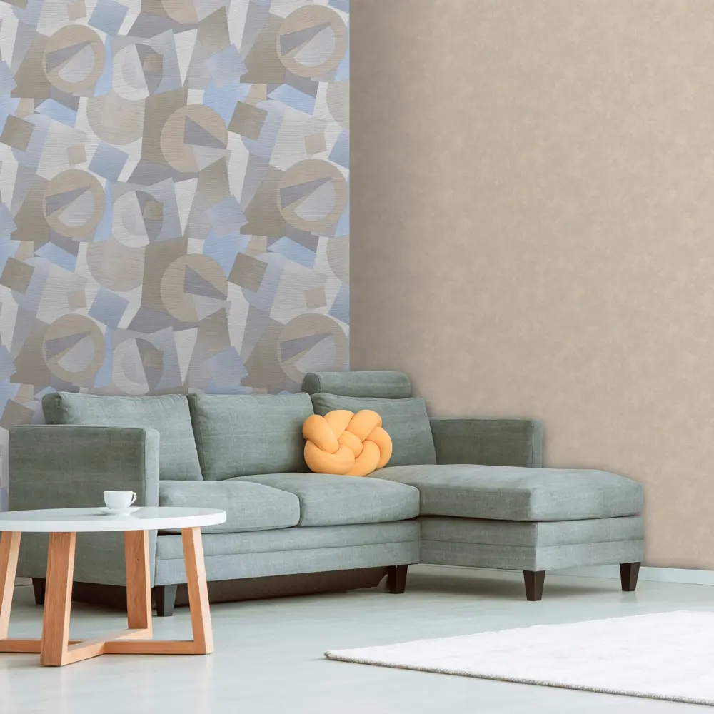 Обои флизелиновые Deco-Deco Forma бежевые 1.06 м DD6012-03 88479551 STLM-2061506 Santreyd - Вид №3