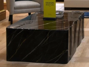 Arnaboldi Interiors Низкий прямоугольный журнальный столик из лакированного дерева