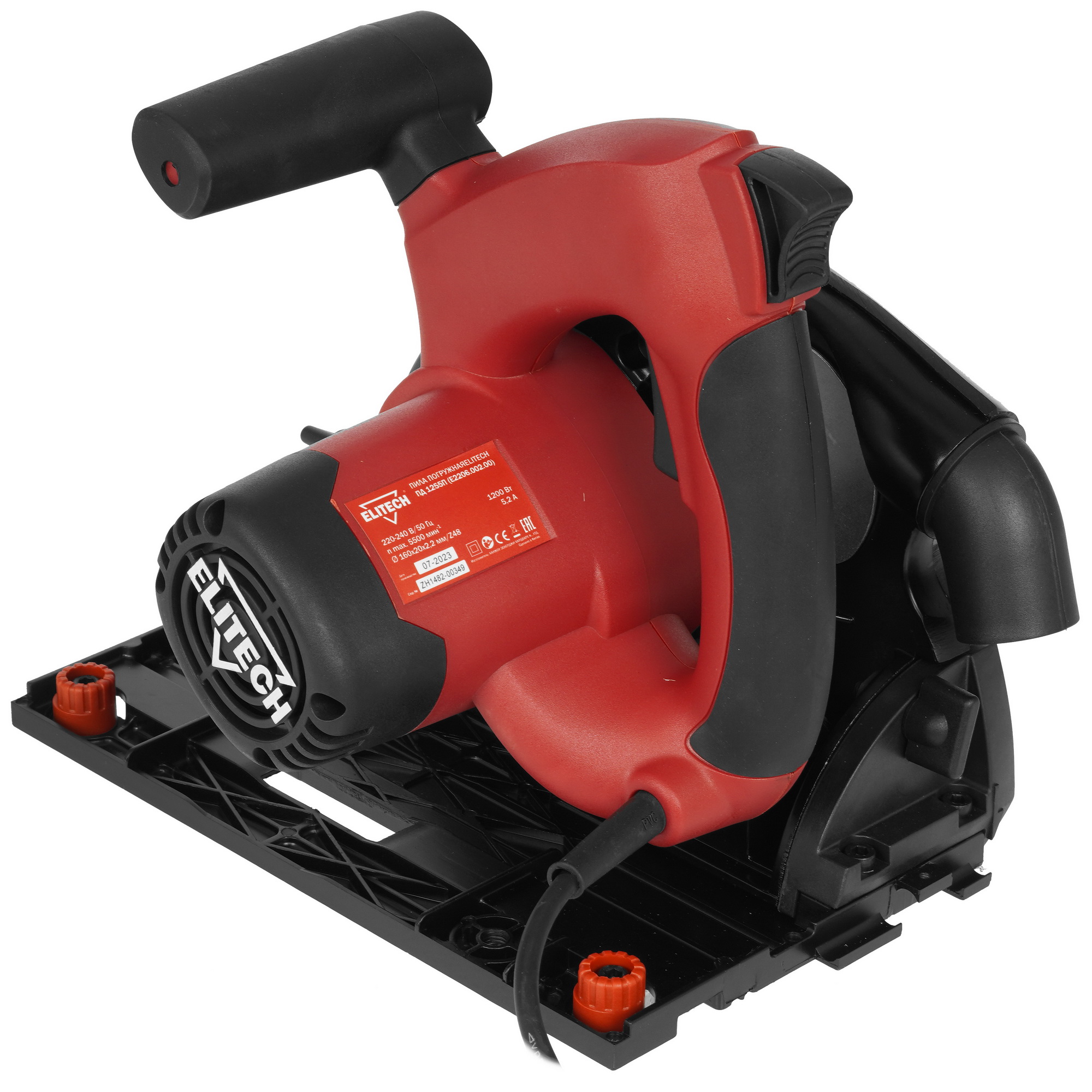 Пила дисковая Elitech ПД1255П 8165149 STDN-0012489 - Вид №1