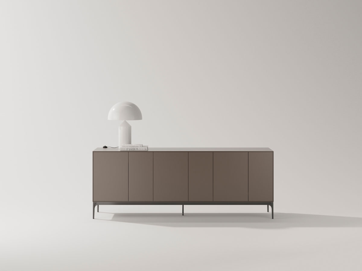 095716 Сервант лакированный оникс Treku Lauki 