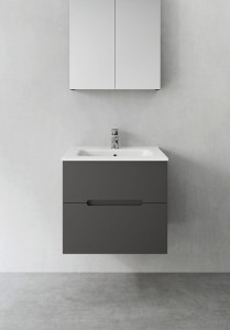 1390221 Шкаф Для Умывальника Compact Sun Antracit 600 Hafa  Антрацитовый