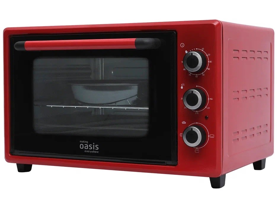 9146405 Мини-печь Oasis M-40R красный STDN-0074676 - Вид №1