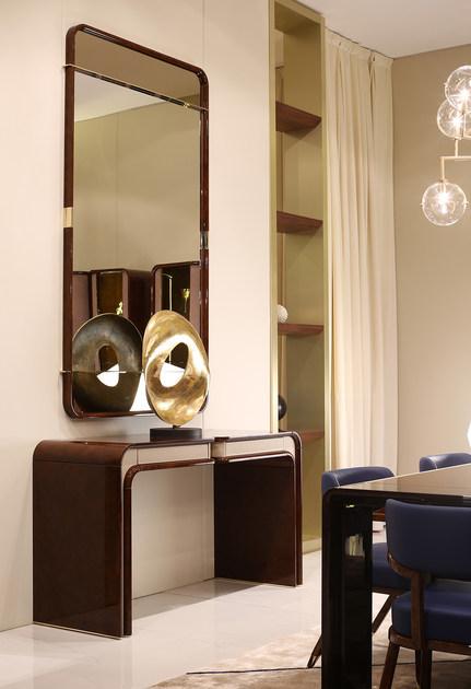 Turri Прямоугольная деревянная консоль с ящиками Madison sun-id-1365784 - Вид №1