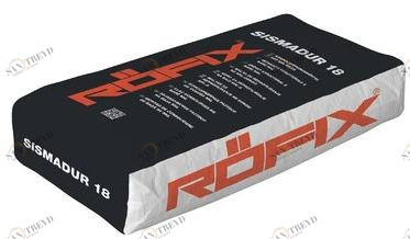 RÖFIX Структурная штукатурка на основе нхл Sismadur 47694