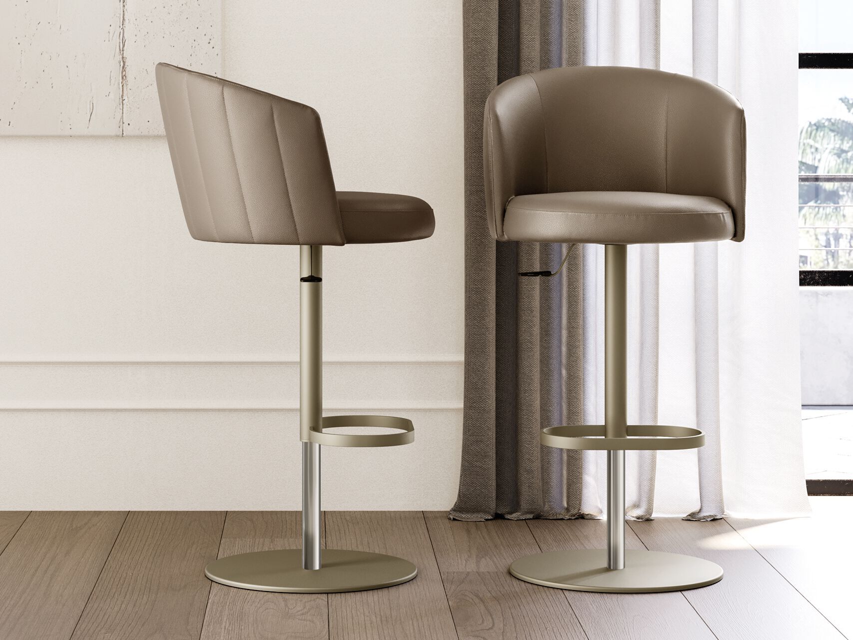 Поворотный мягкий стул EFORMA Джейн ARCH-00099070 - Вид №1